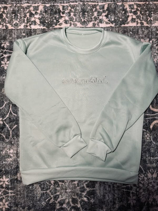 Overstimulated Embroidered Sweater