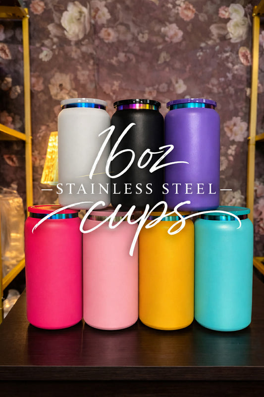 16 Oz Stainless Steel