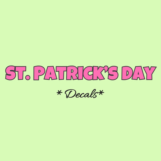 St. Patrick's Day Decals